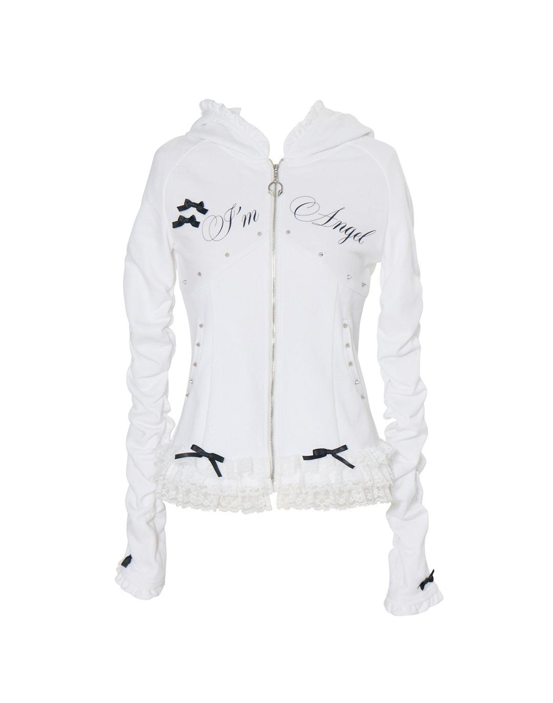 I'm Angel frill zip foodie