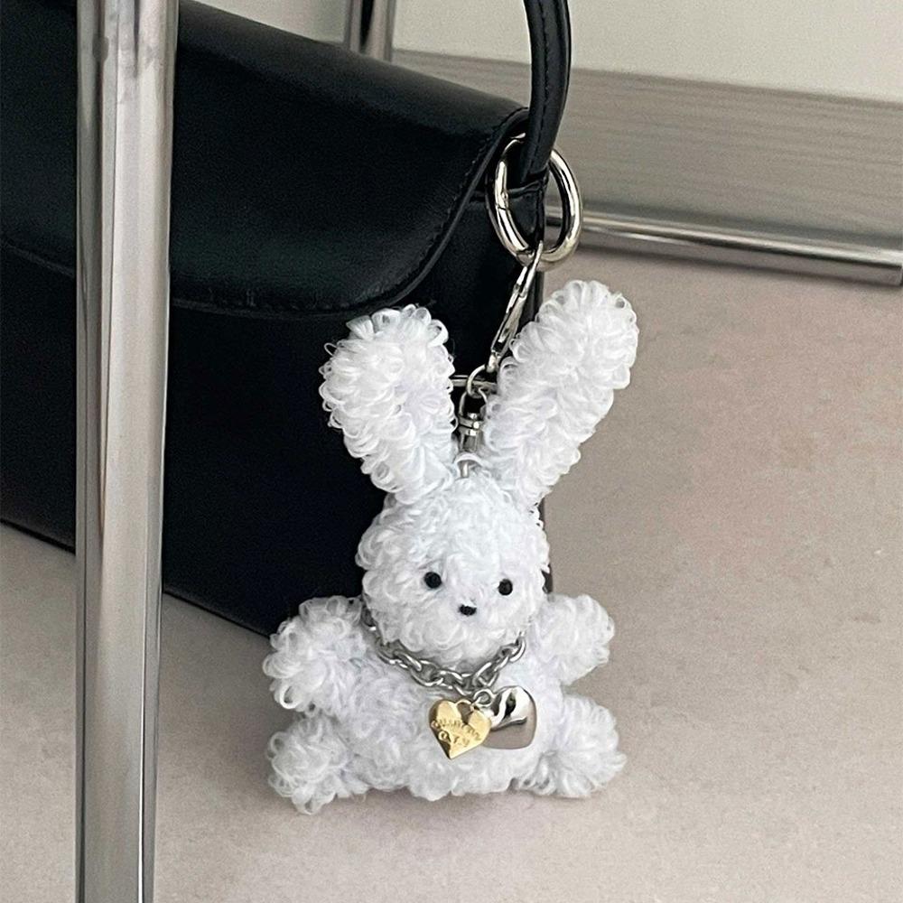 [가방키링]Toto-Tworing White(핸드메이드)