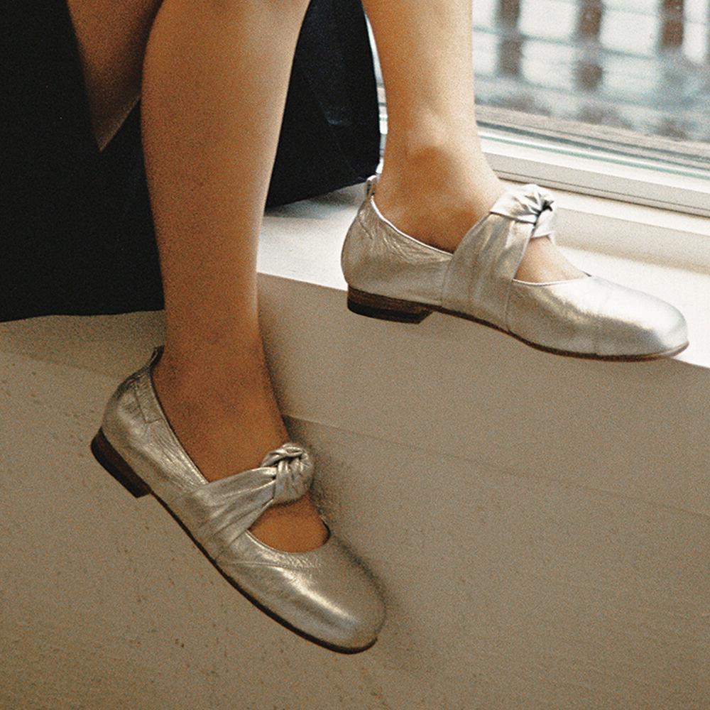 매듭 리본 메리제인 (5colors)