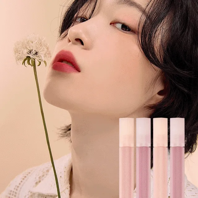 [1+1] 플린 브리즈 벨벳틴트 / 오일ZERO 보송보송 밀착되는 솜털스머징 무스틴트