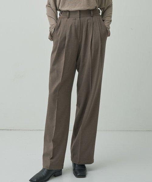 울 비죠팬츠 (브라운)