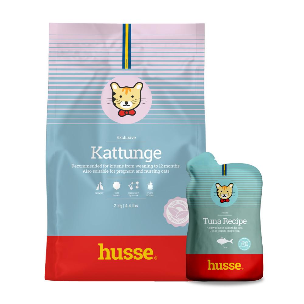 후새 캣 키튼 고양이사료 1.36kg+후새 투나무스