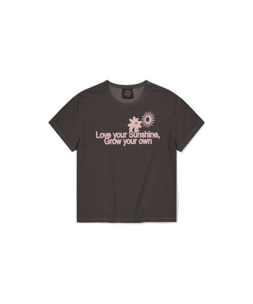 W Love Your Sunshine Tee Brown