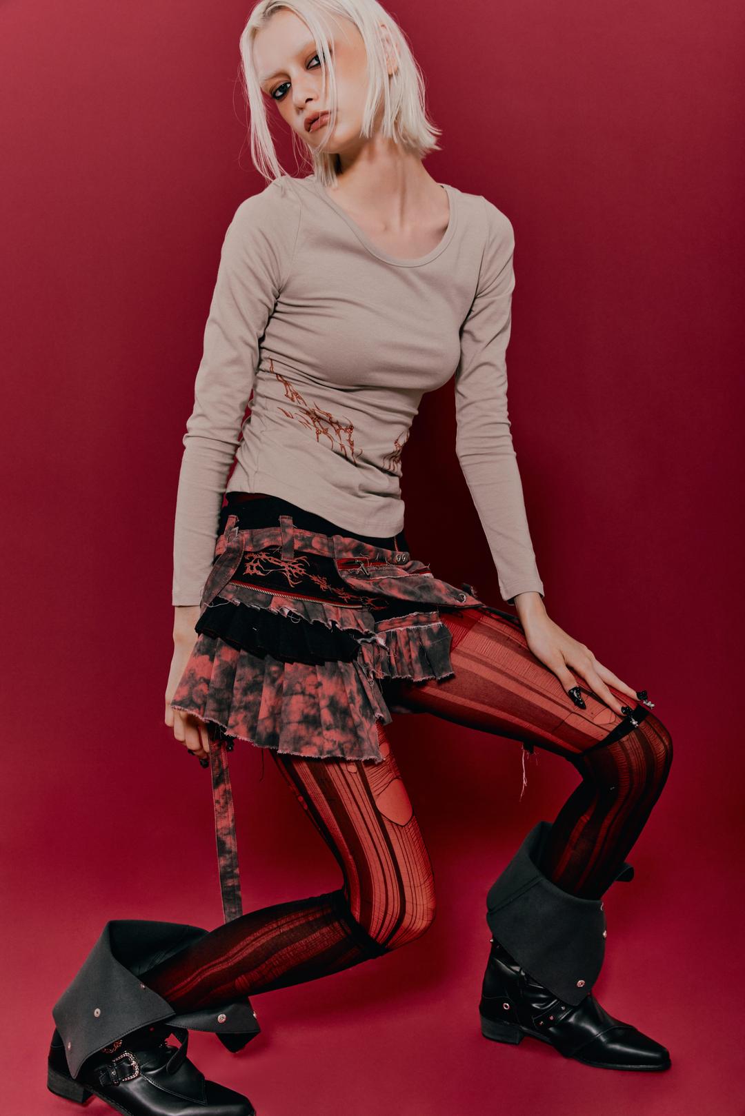 TATTOO Slim T-Shirt (beige)