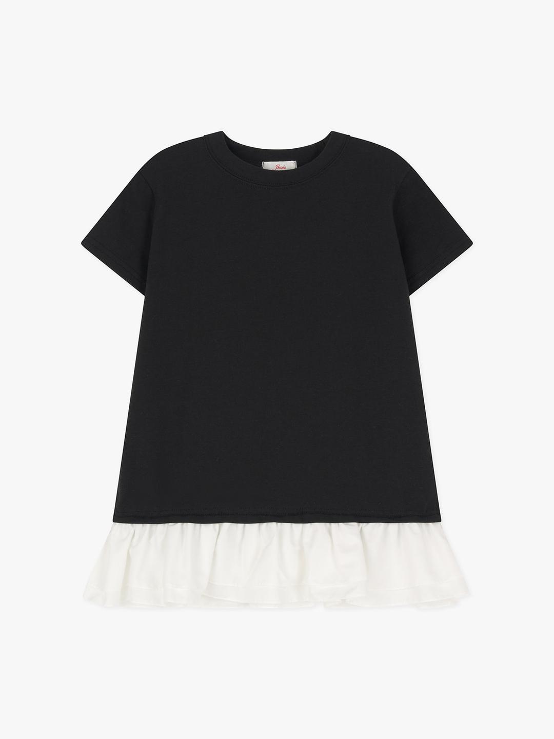 CREAMY T-SHIRT_BLACK