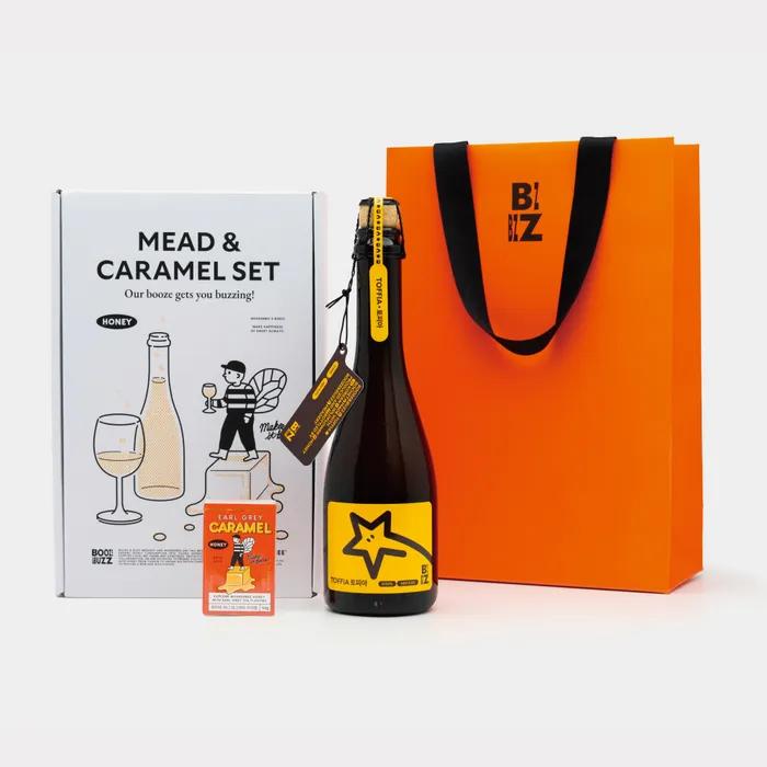[꿀카라멜 x 꿀술(mead)] 얼그레이 카라멜 & 토피아 set