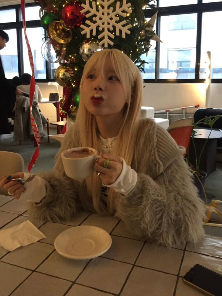 [시즈너블] 퍼 니트 후드가디건 3col