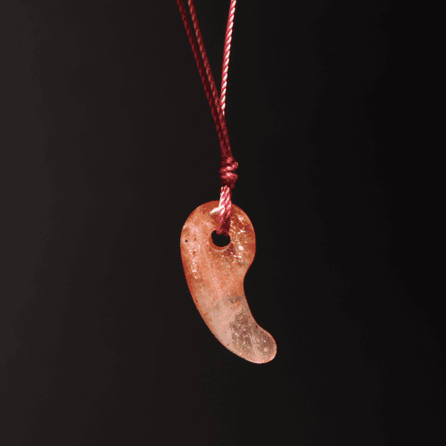 썬스톤곡옥 매듭 목걸이