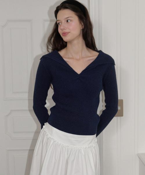 Sailor Shirring Knit_3Colors
