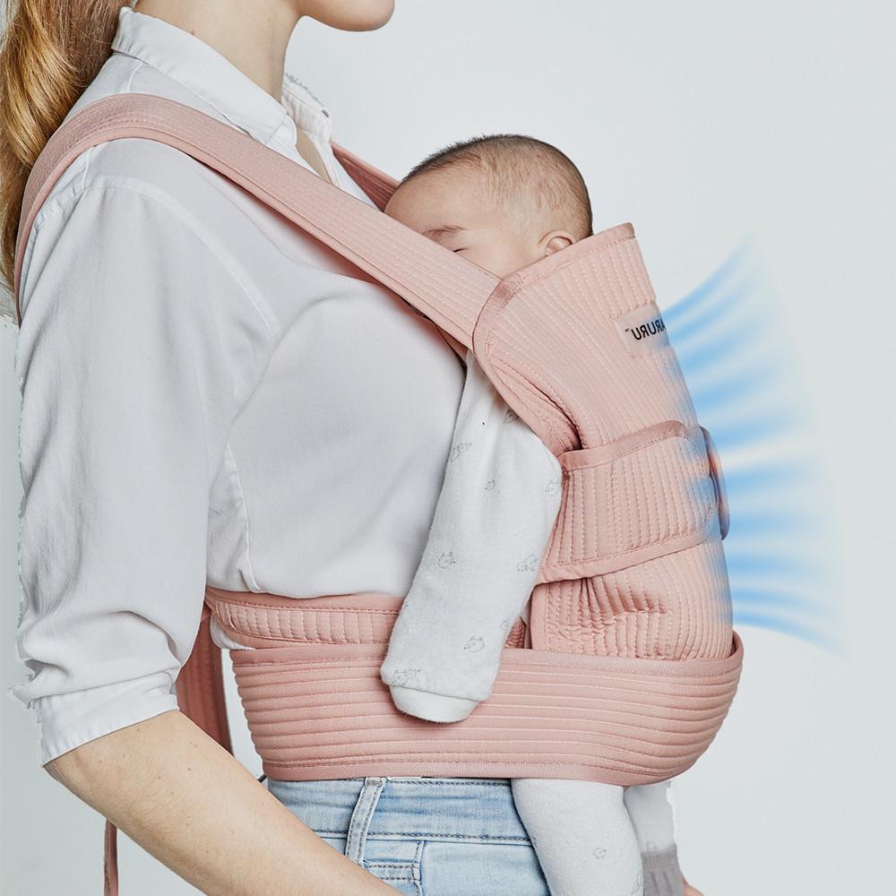캥거루루 초경량 쿨메쉬 모달 신생아 밀착아기띠