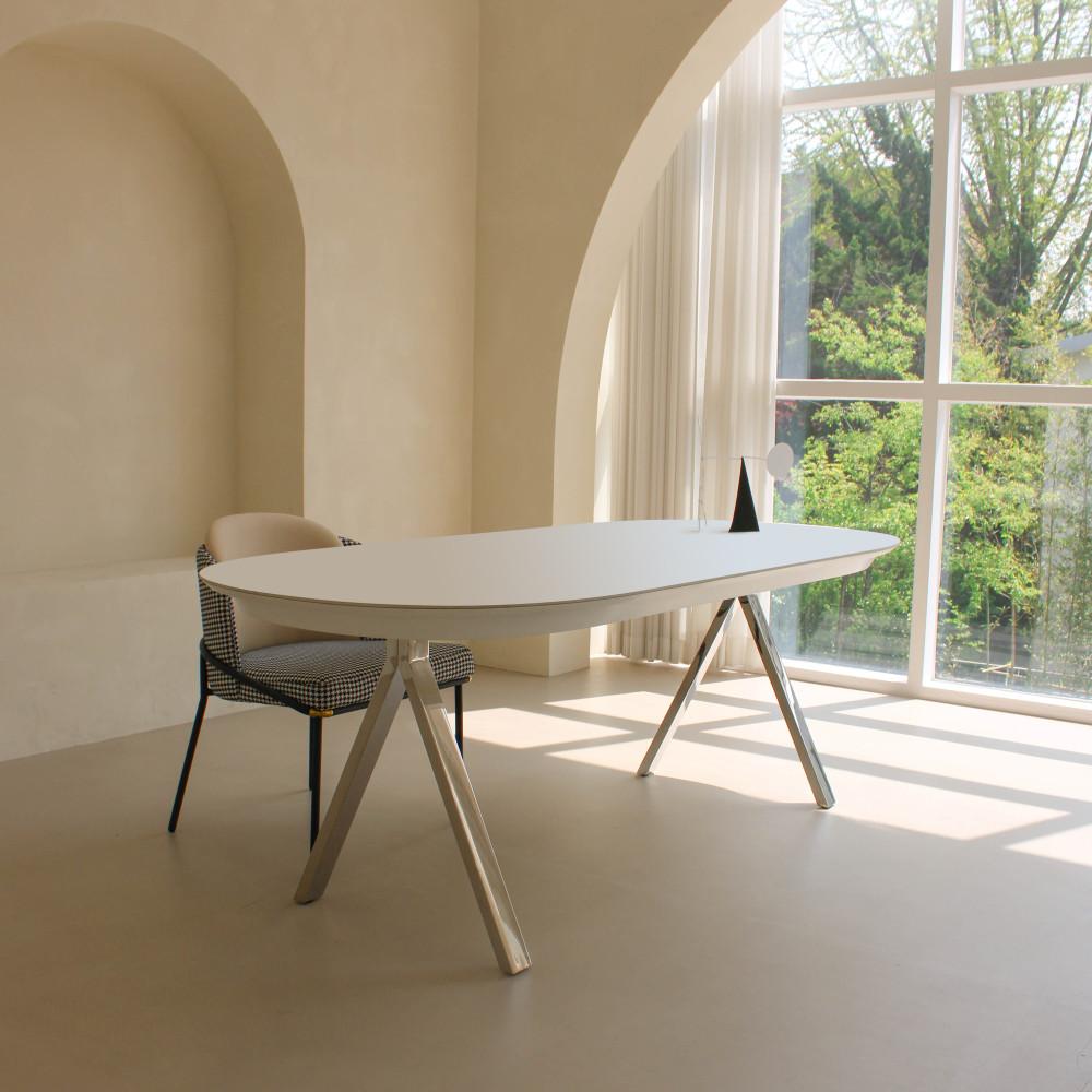 프롬빈 플랫 6인용 8인용 다이닝 테이블 포세린 세라믹 식탁