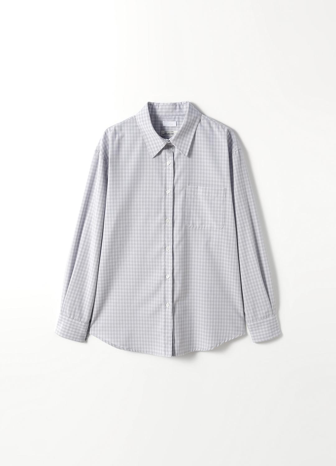 2ND Breeze Check Shirt (Pink)