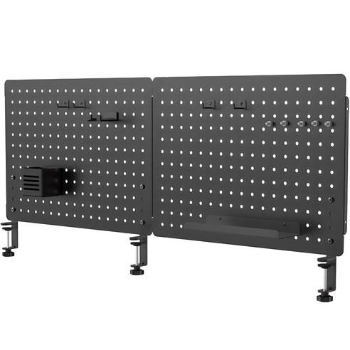 카멜마운트 다용도 파티션 타공판 1160 x 501mm, 블랙, 1개 - 데스크파티션 | 쿠팡