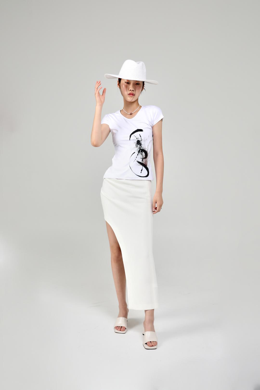 Klassisch T-shirt [White]