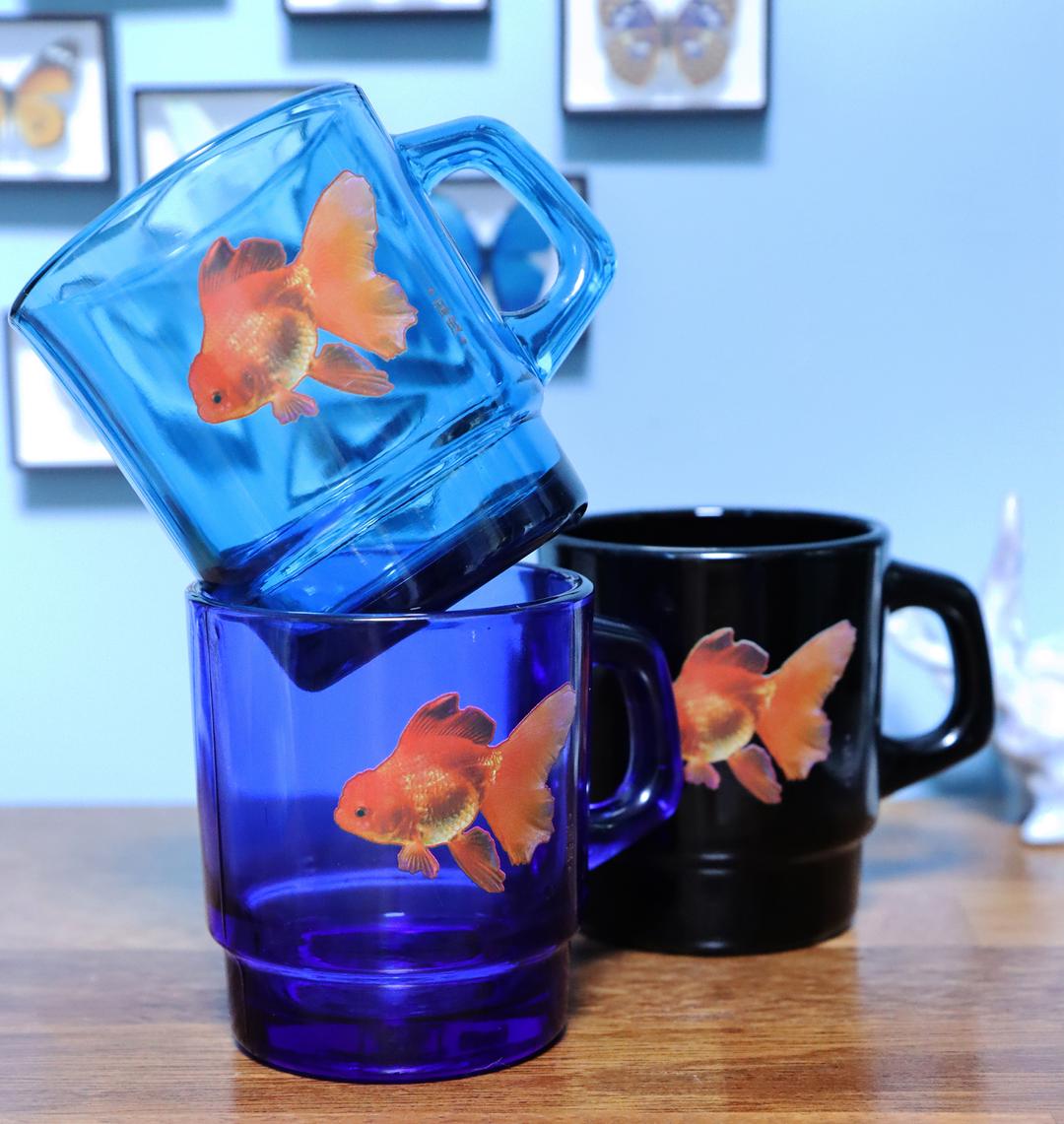 * 예약 제품 * 금붕어 밀크 글라스 (250ml)