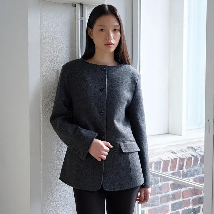 Boat Line Jacket (Charcoal)