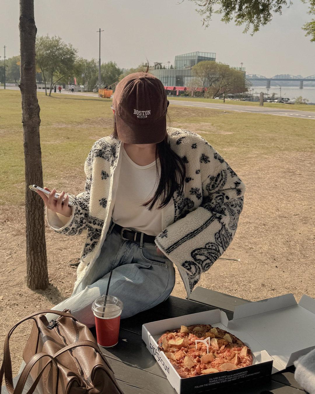 [무료배송]로빈 리버시블 양털 점퍼