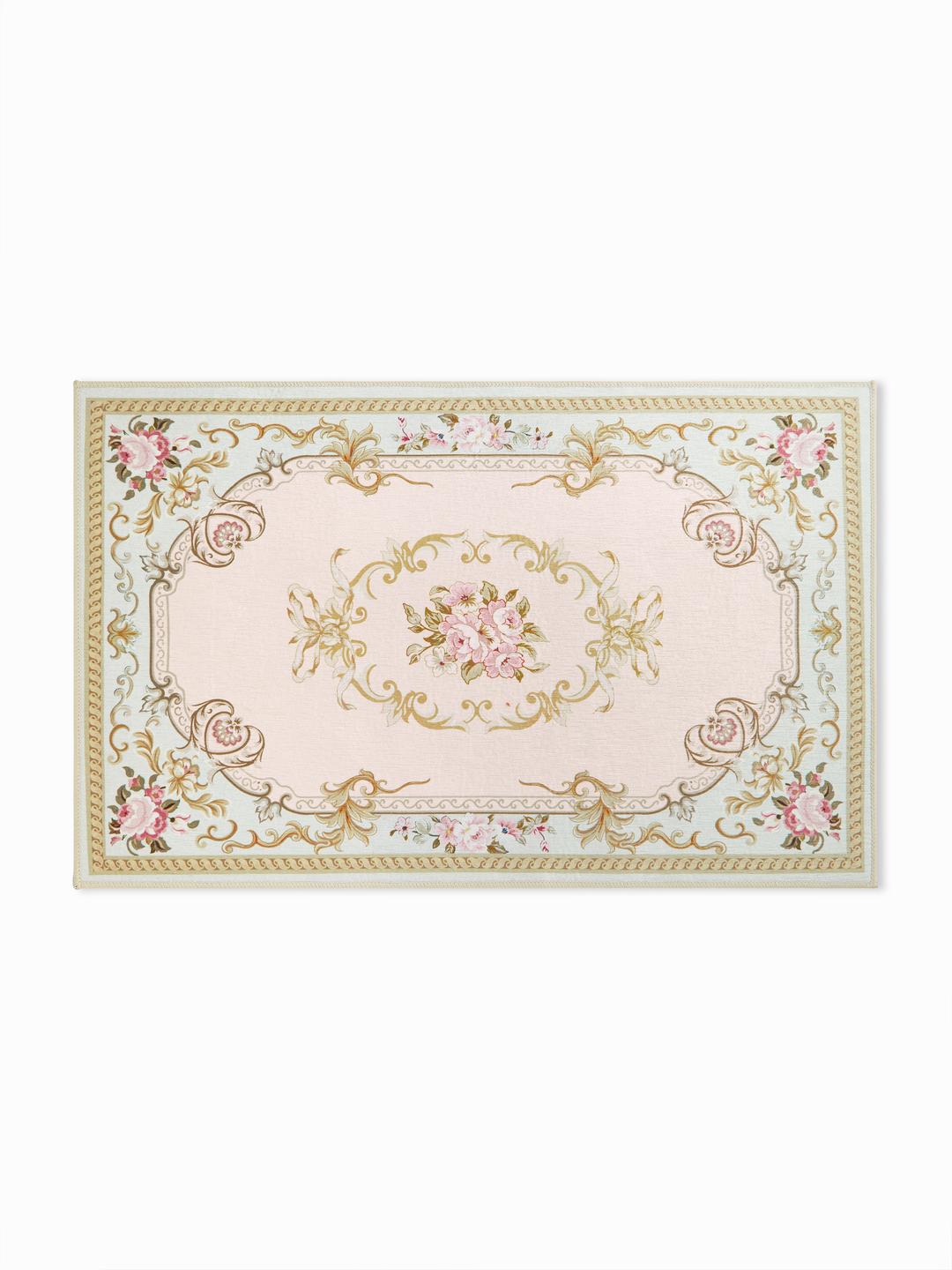 FLORAL PATTERN DOOR MAT
