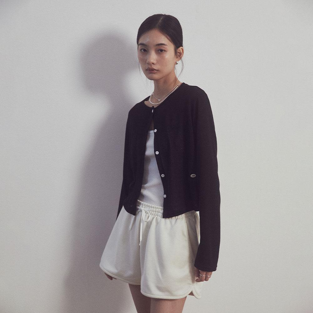 Summer linen cardigan_[4Color]