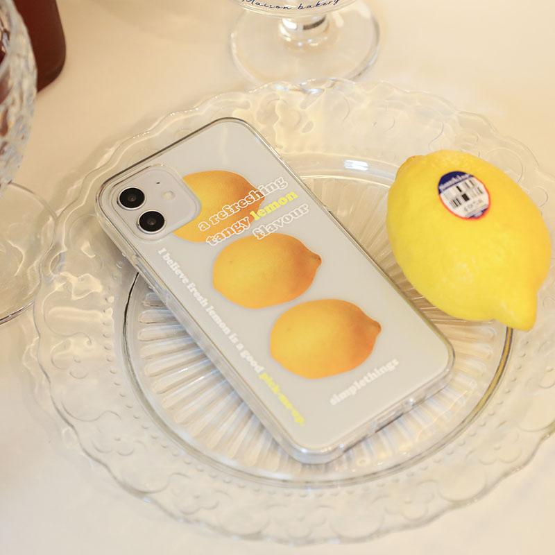 [jelly case] Lemon