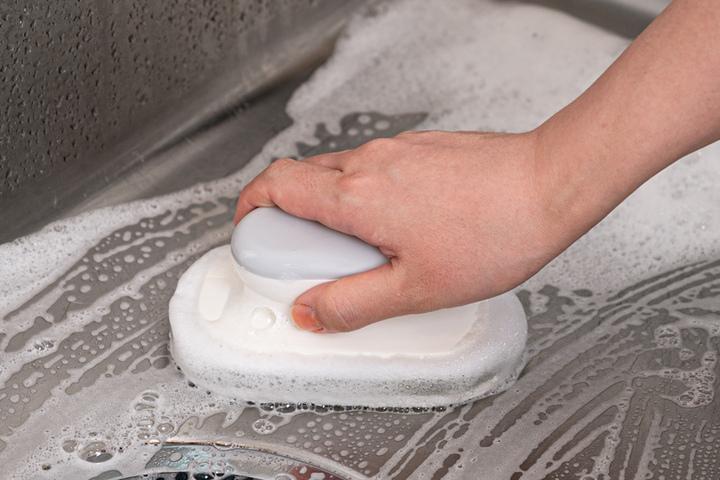 다용도 손잡이 수세미 싱크대 욕실 청소솔 브러쉬 틈새 코너 불판