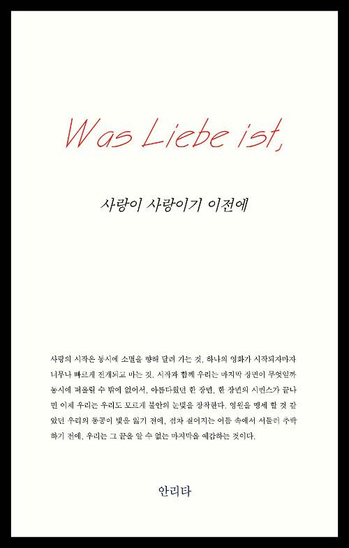 사랑이 사랑이기 이전에