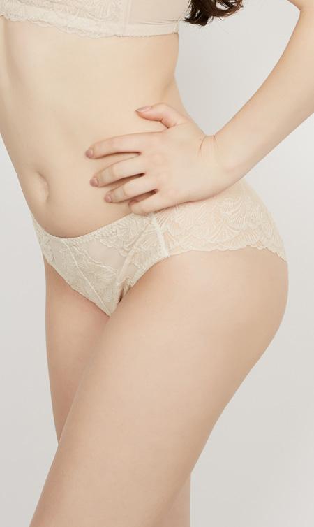 하이바비 쇼츠 아이보리