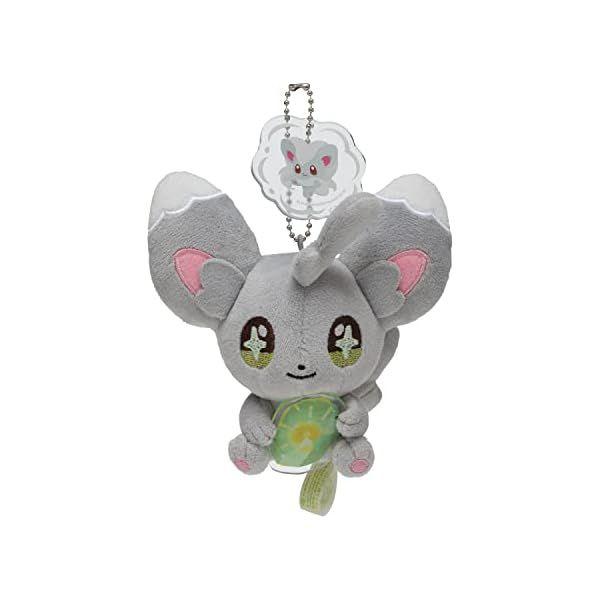 포켓몬센터 진화의 돌 마스코트 인형 빛 치라미 키링