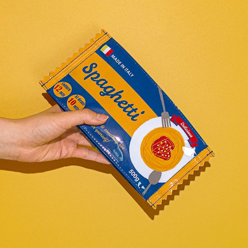 스파게티 파우치 - YUP 옆