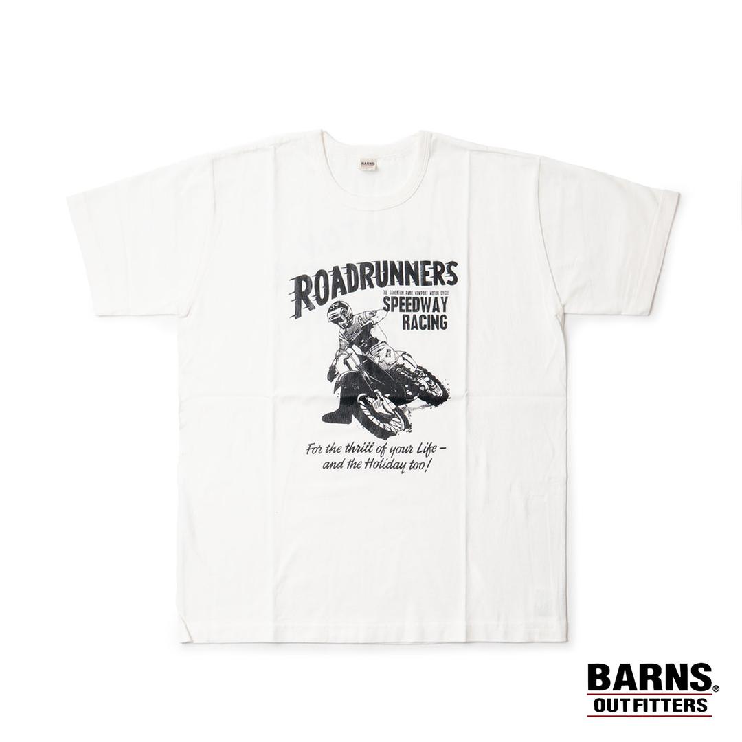 TUBE S/S PRINT T-SHIRT  ROADRUNNERS  (White)