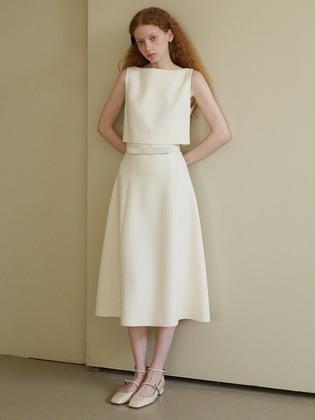 Ribbon Belt Skirt(3color)