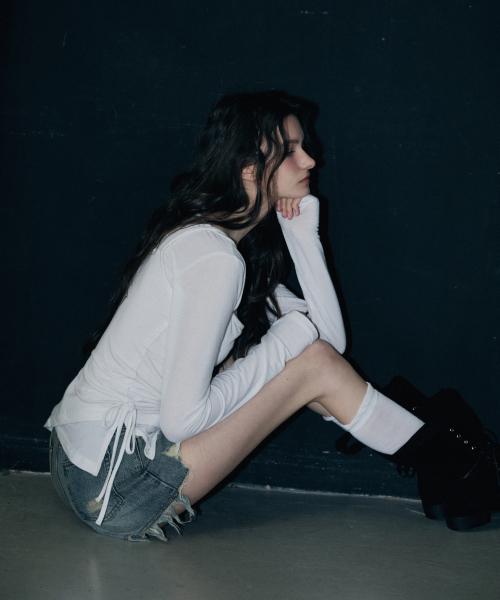 레더리(LEATHERY)  더블 스트랩 레이어드 슬리브리스 탑 세트 [WHITE] - 사이즈 & 후기 | 무신사