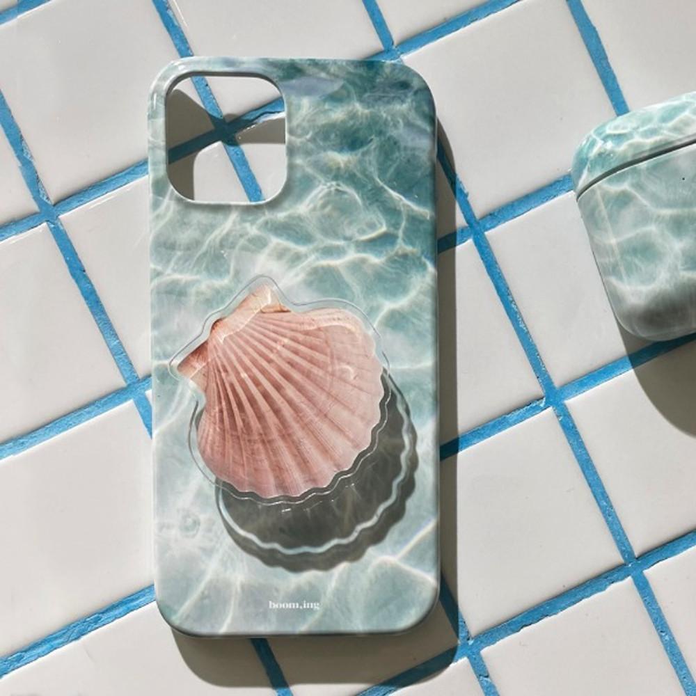 슬림하드 바닷가 아이폰14 프로 핸드폰케이스 주문제작