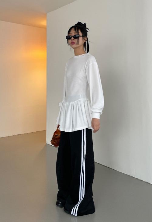 어나더랭귀지 towel flare dress