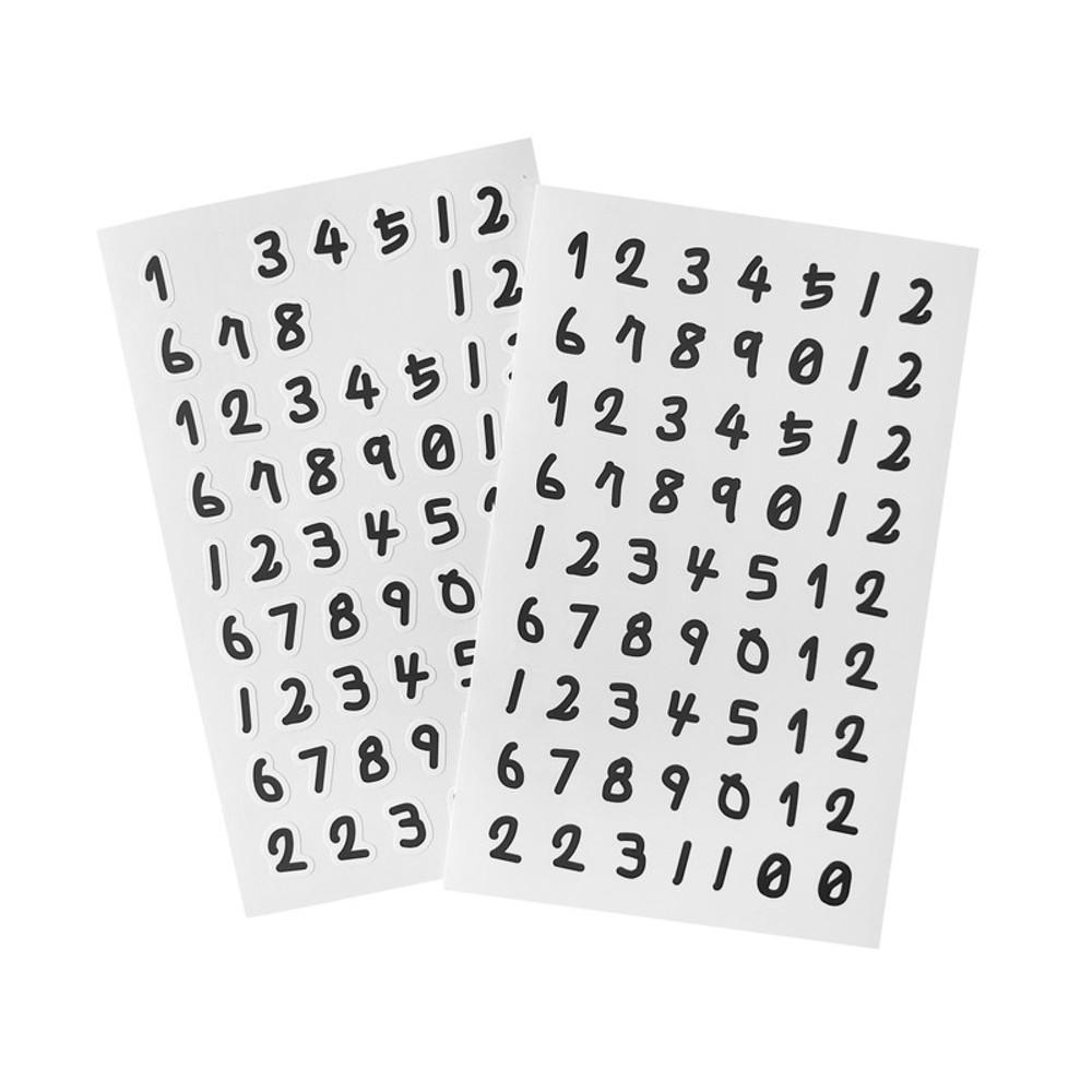 [파운드키] 숫자 스티커