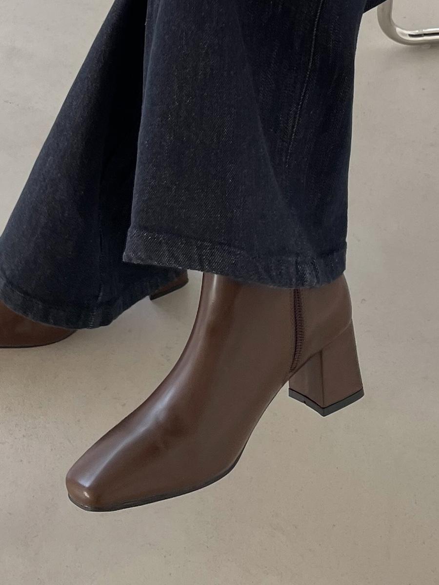 오브 휠러 기모 앵클 부츠 6cm