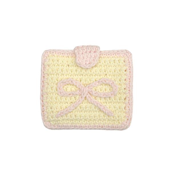 [민티니팅] 리본 뜨개 카드지갑