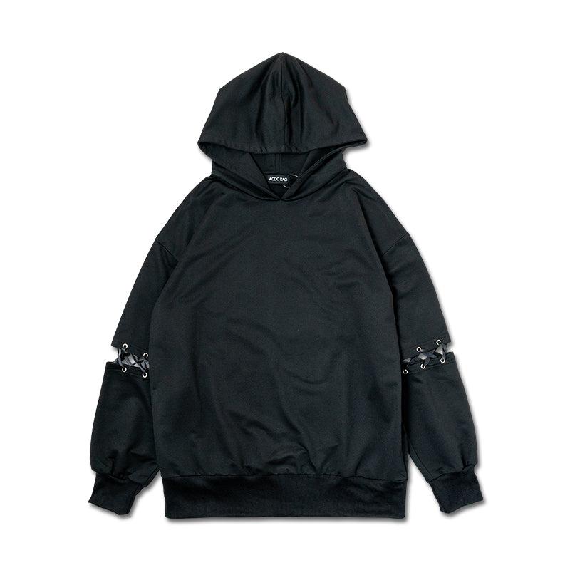 Arm L Hoodie - BLACK / FREE