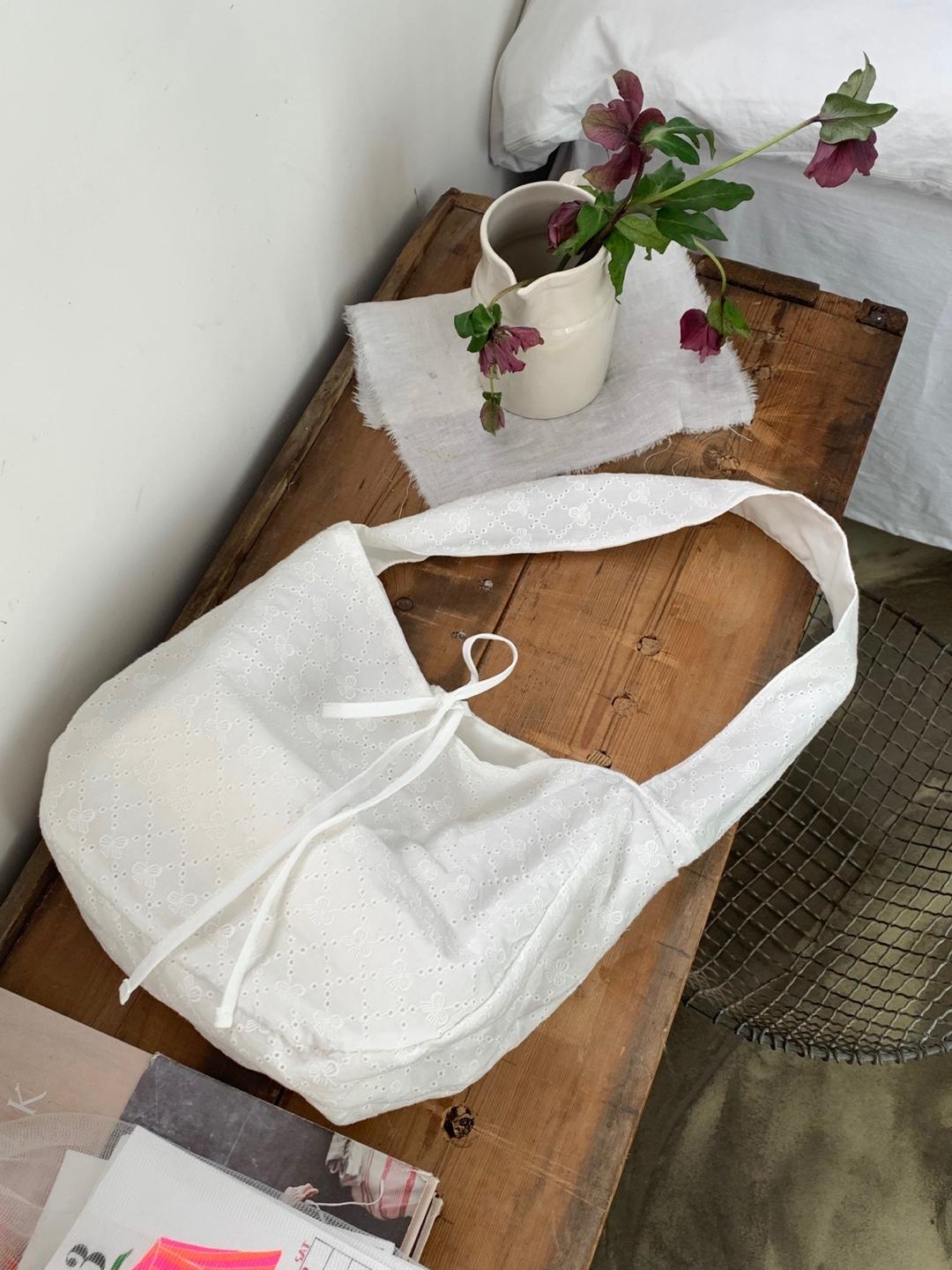 베이비 리본 토트백