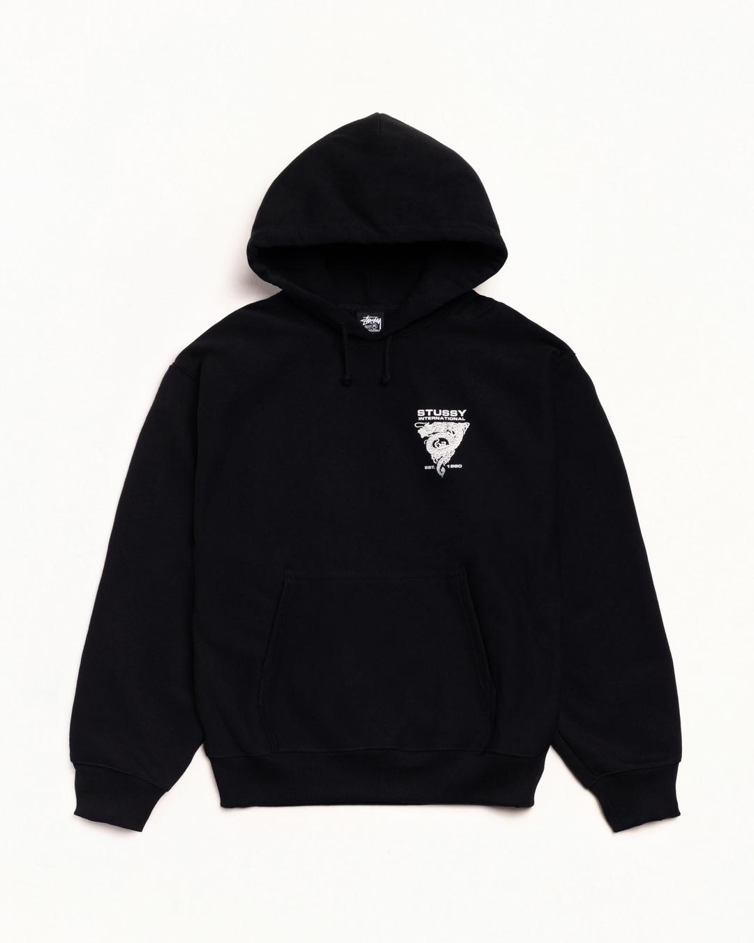 DRAGON HOODIE - Black / S
