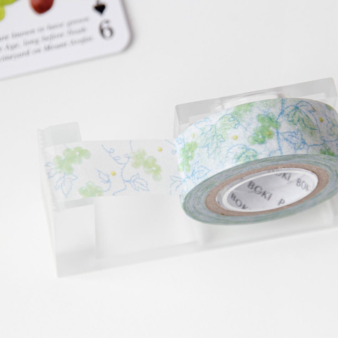 Glossy Satin Masking Tape [Beads Grape]