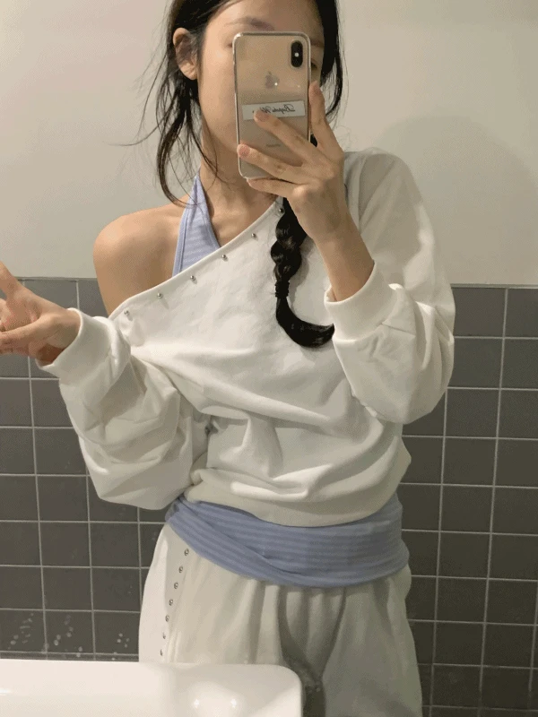 [ 포인트 레이어드 ] 마린다 홀터넥 나시