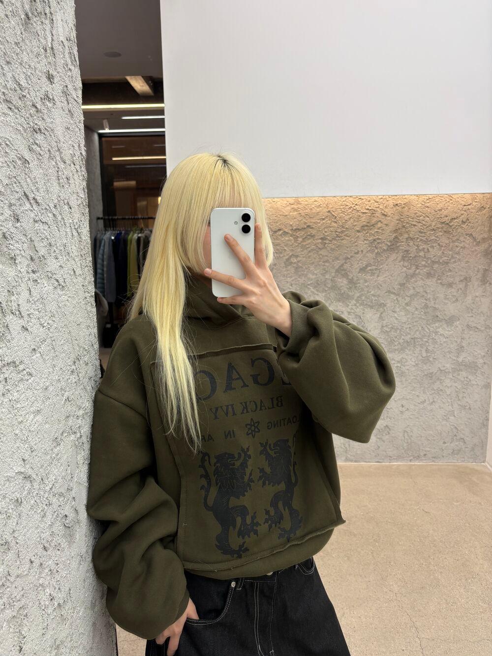 [ 기모 소재 ] regur crop HD