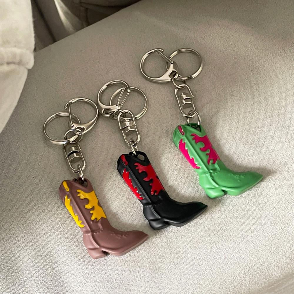 부츠 키링 팬던트 키홀더 열쇠고리
