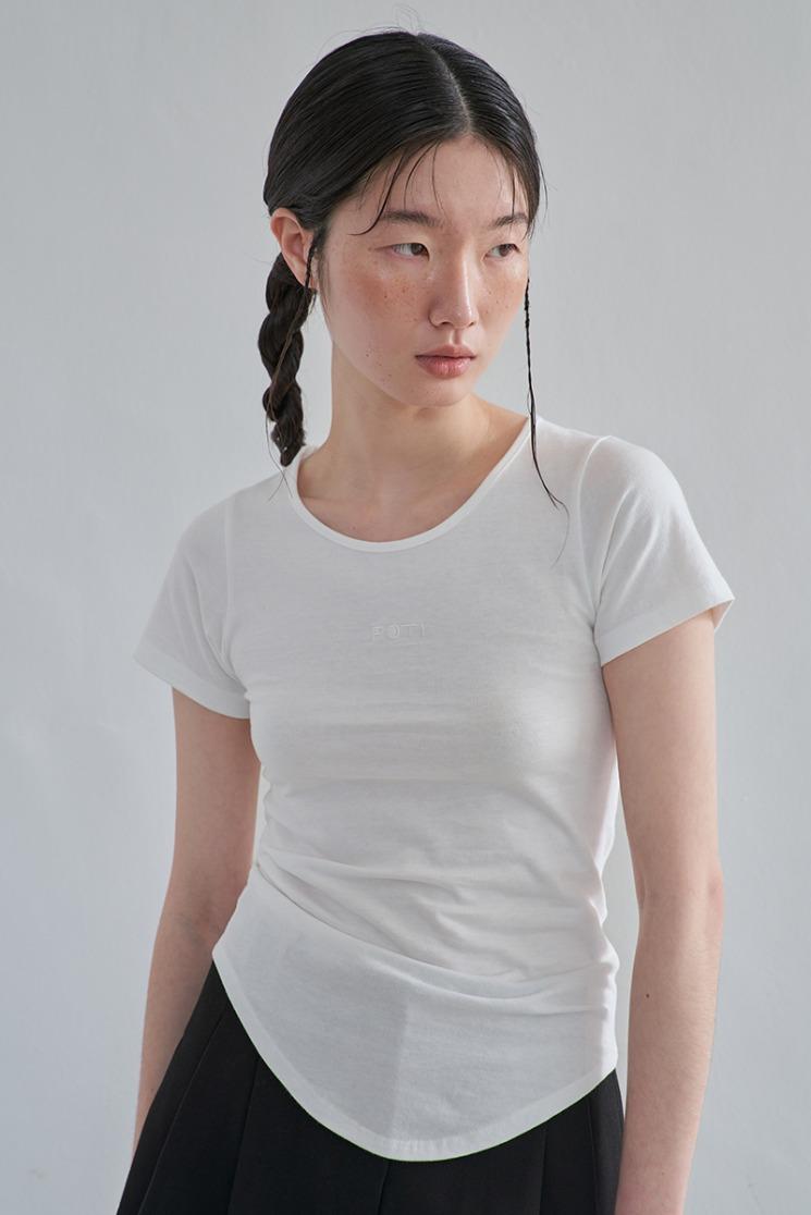 Round half top (WHITE)