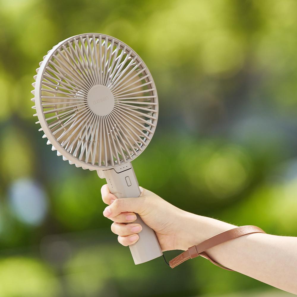 크레모아 핸디A 휴대용 선풍기 손풍기 접이식 파워뱅크 4900mAh