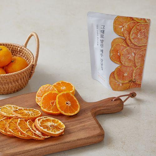 [올가니카] 그대로 말린 제주감귤칩 20g 6개입