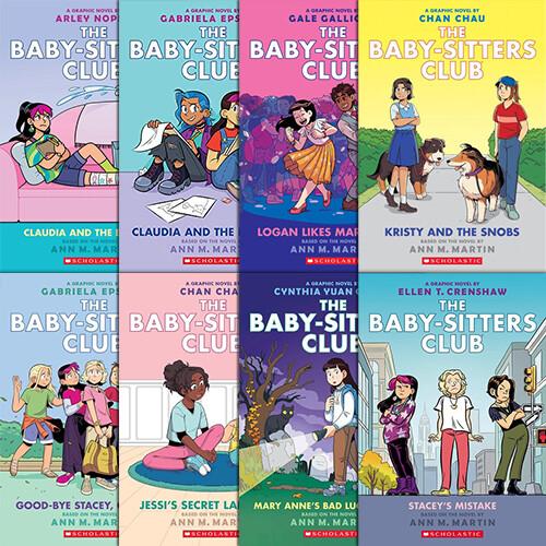 The Baby-Sitters Club Graphic Novels #8~#15 페이퍼백 8종 세트