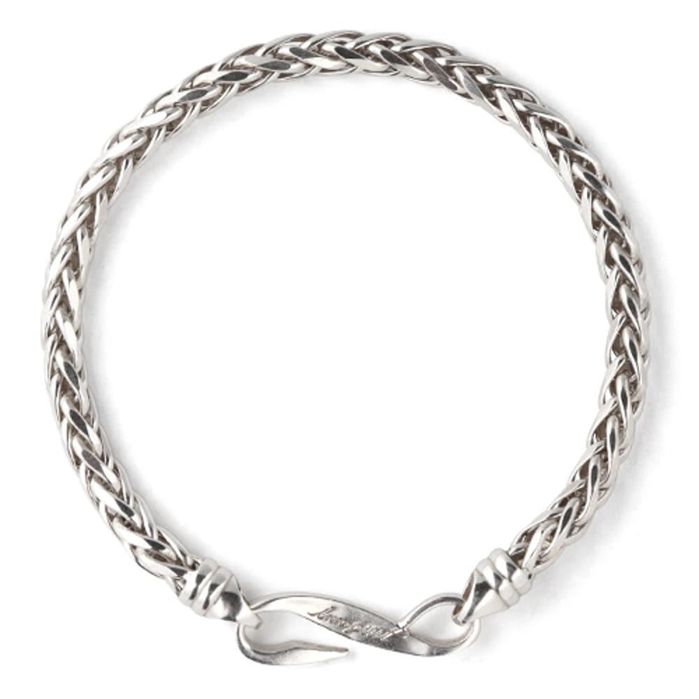 미디벌 체인 92.5 Silver 팔찌 유광 매트