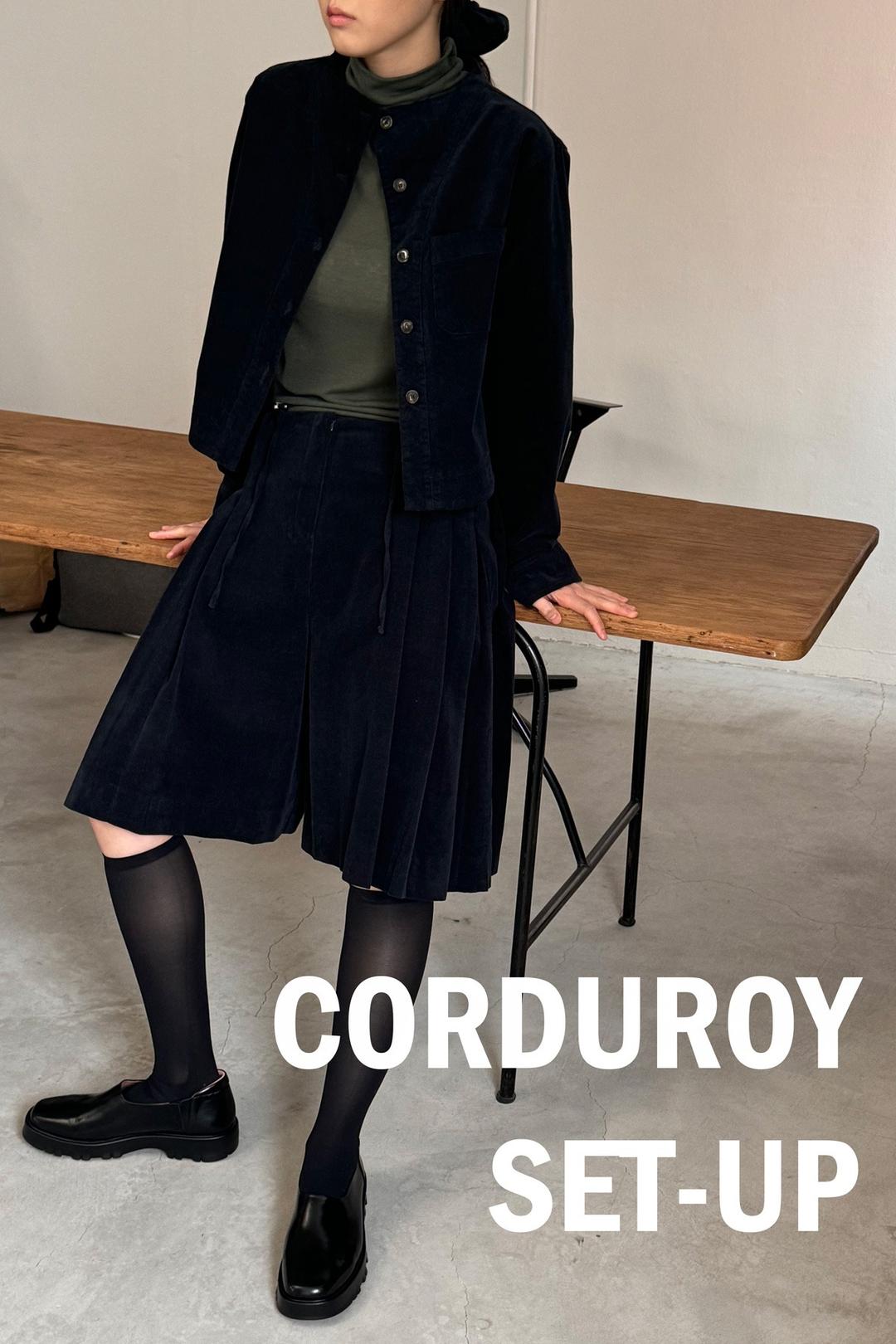 [Exclusive] Corduroy SET UP